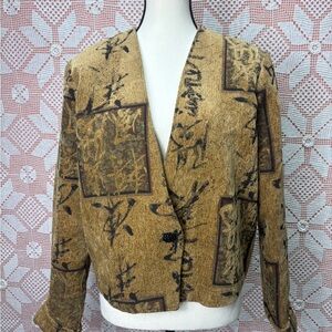 Judy Joannou Tapestry Cropped Jacket L/G